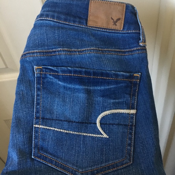 CUTE! AE super stretch jegging jeans size 2 - Picture 2 of 14